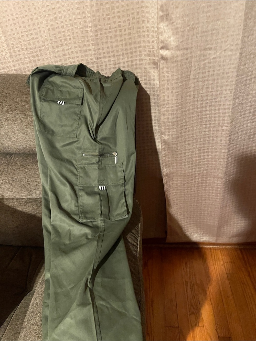 Women Olive Green Utility Cargo Pants